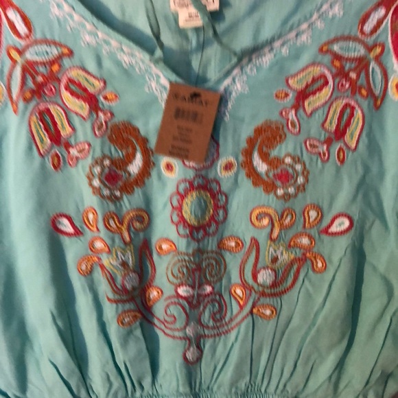 Ariat Light Blue Boho Style Dress - Picture 4 of 5